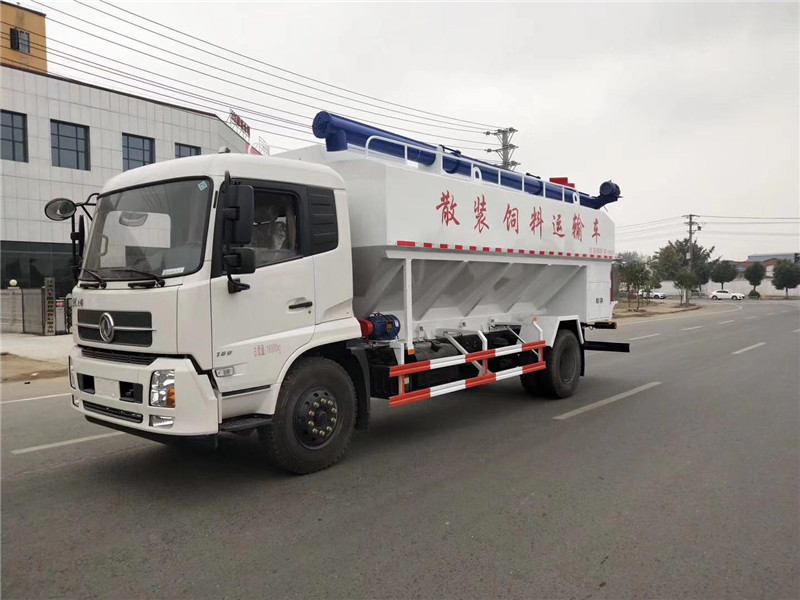 东风天锦饲料运输车 20-24方